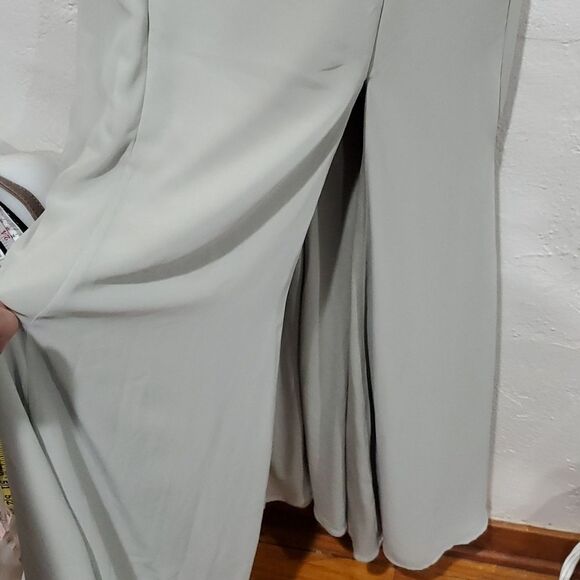 Dear Cleo Ivy Tie Back Dress with Side Slit in Mint Size 4 - Picture 6 of 15